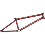 WeThePeople Revolver 21.25'' BMX Frame - Matt Red Aqua