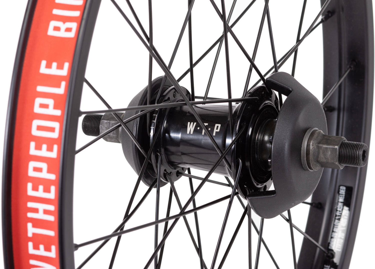 WeThePeople Helix 3/8'' 20'' Front BMX Wheel - Black