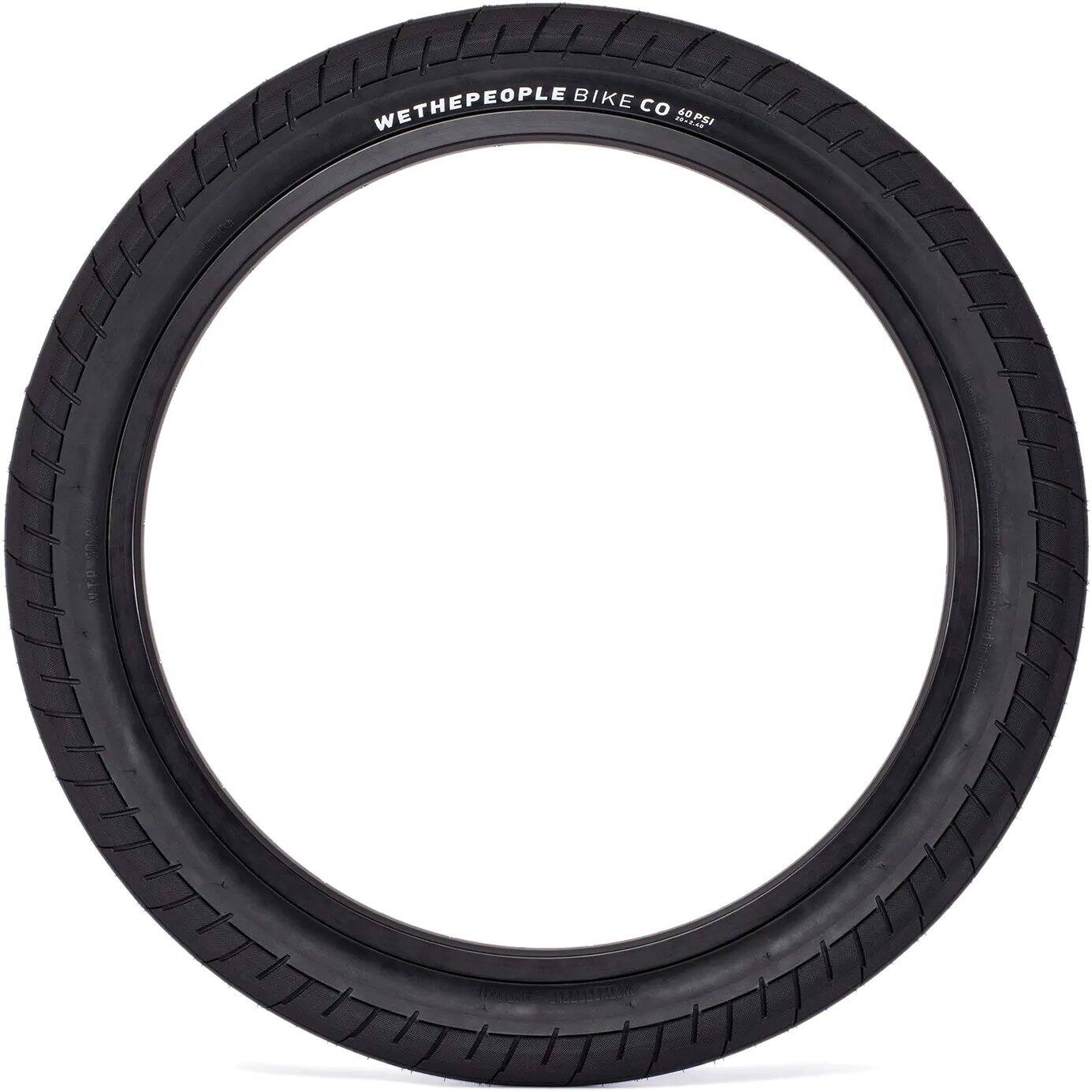 WeThePeople Activate 20'' x 2.35'' 60PSI BMX Tyre - Black/White