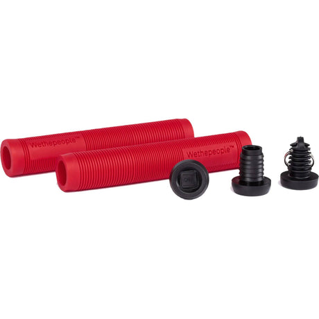 WeThePeople Perfect 165mm BMX Grips - Red