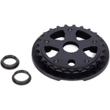 WeThePeople Paragon Guard Combo BMX Sprocket Set - Black 25T