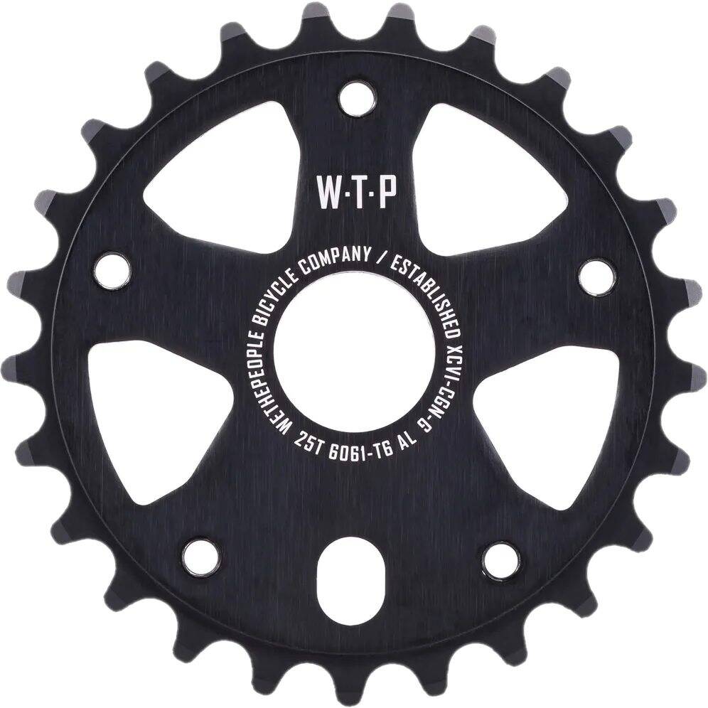 WeThePeople Paragon Guard Combo BMX Sprocket Set - Black 25T