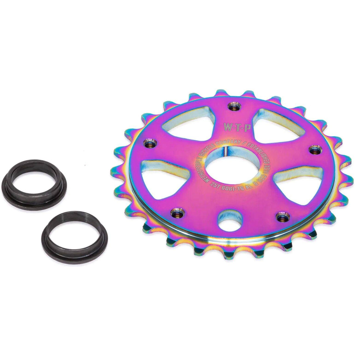 WeThePeople Paragon Guard Combo BMX Sprocket Set - Oilslick 25T