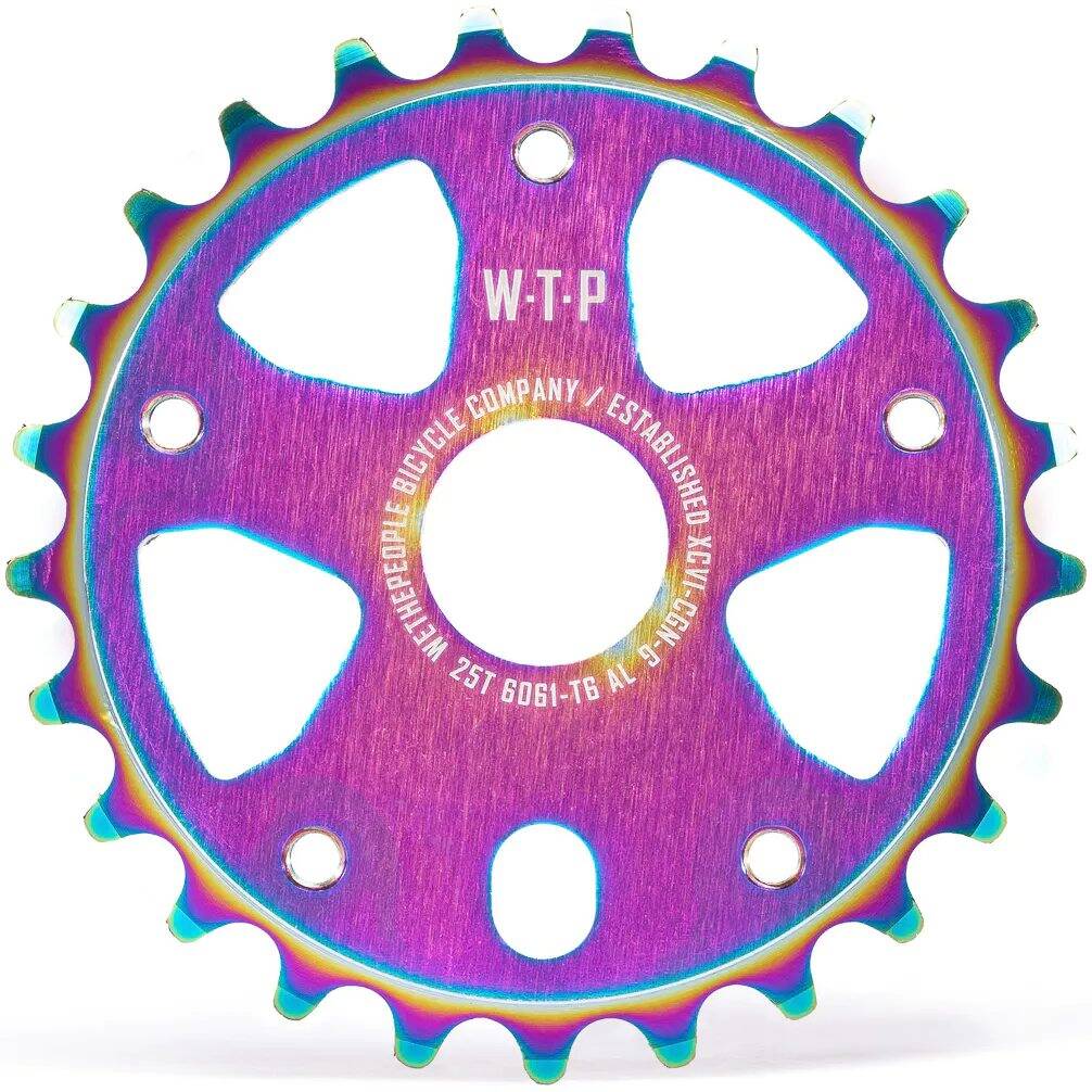 WeThePeople Paragon Guard Combo BMX Sprocket Set - Oilslick 25T