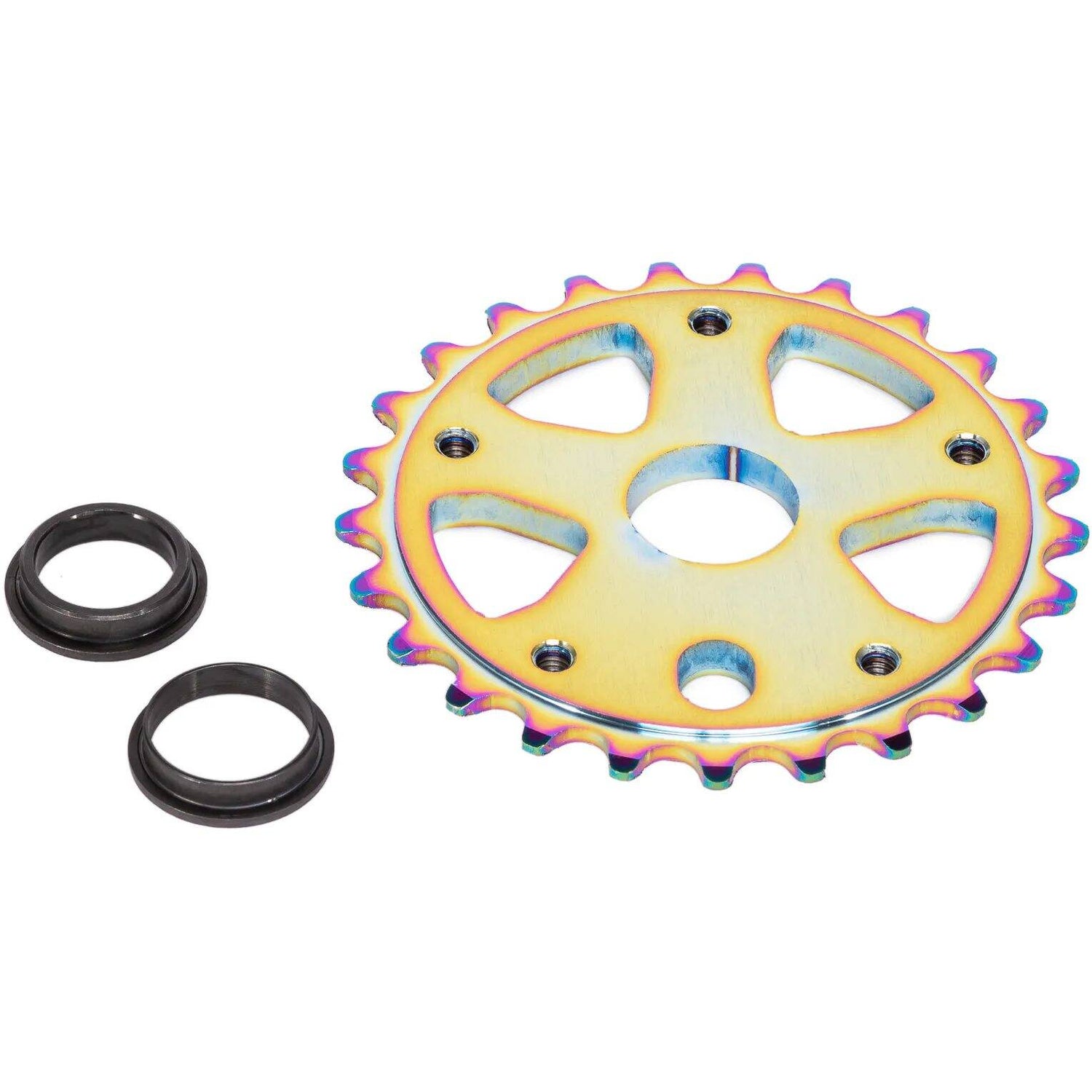 WeThePeople Paragon Guard Combo BMX Sprocket Set - Oilslick 25T