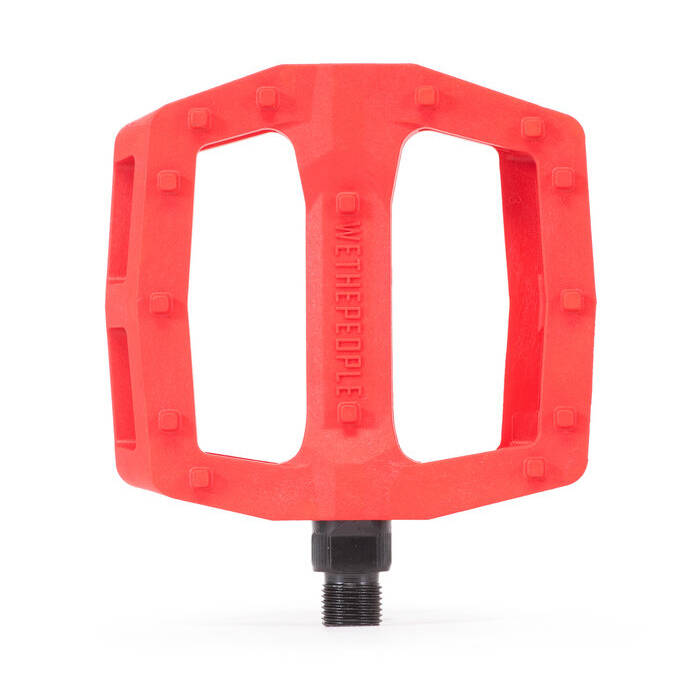 WeThePeople Logic Nylon/Fibreglas 9/16'' BMX Pedals - Red