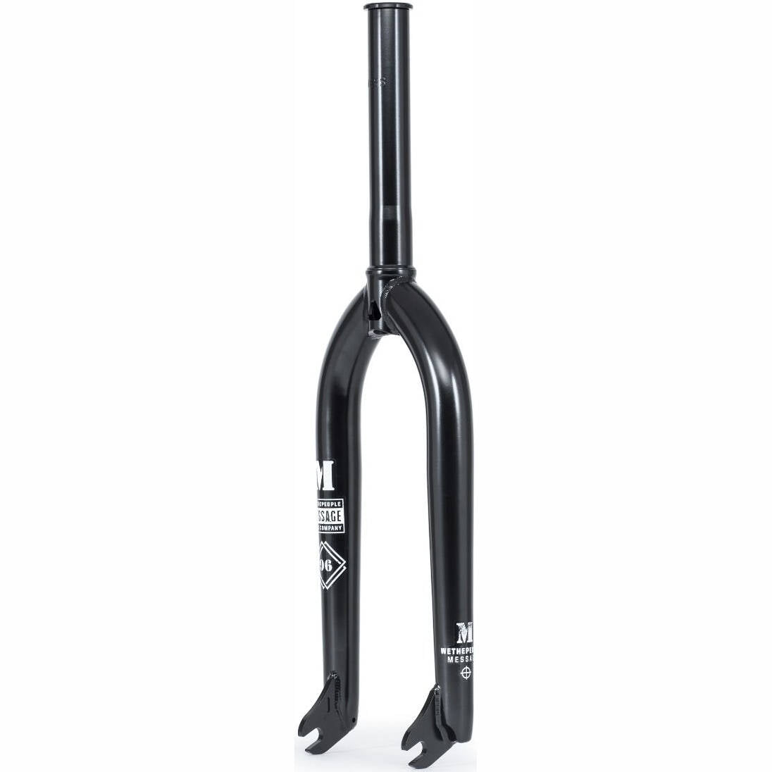 WeThePeople Message BMX Fork - Glossy Black