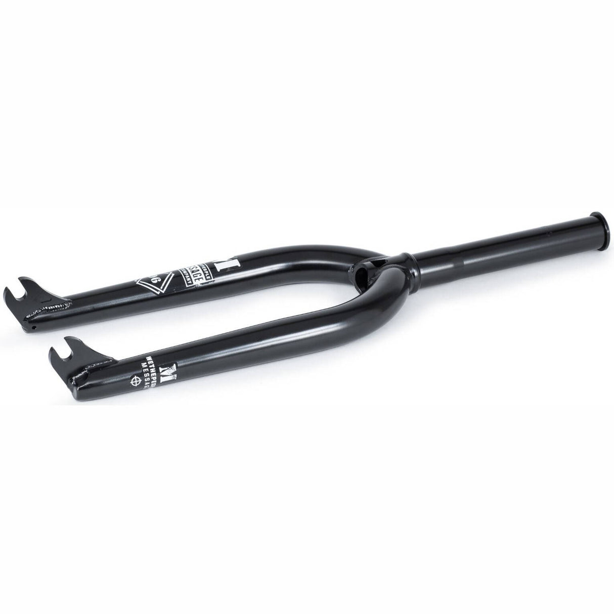 WeThePeople Message BMX Fork - Glossy Black