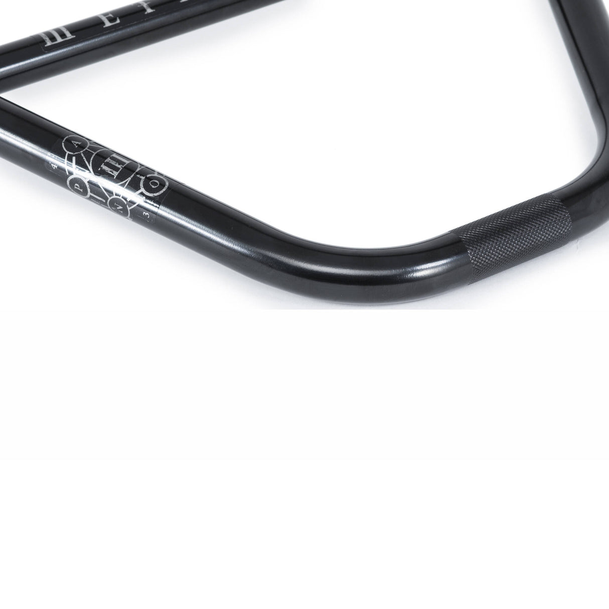 WeThePeople Patron 9.5'' BMX Handlebars - Gloss Black