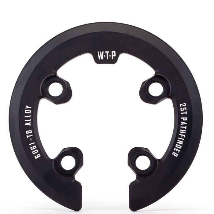 WeThePeople Pathfinder 25T BMX Sprocket and Guard - Black