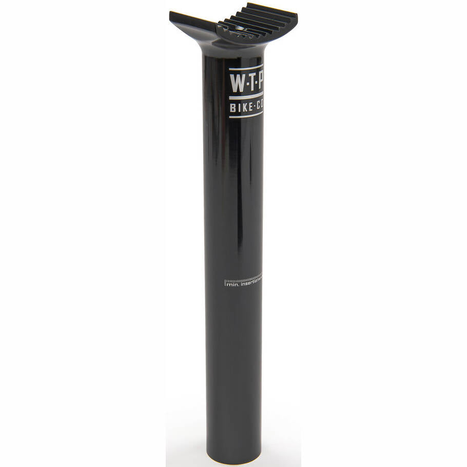 WeThePeople Pivotal Seatpost 200mm BMX Seat - Black