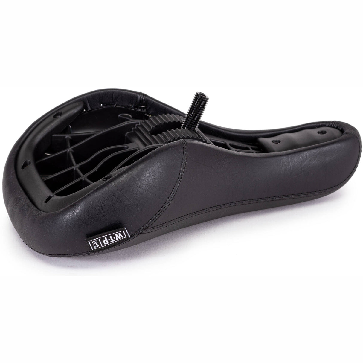 WeThePeople Team Pivotal Fat BMX Seat - Black Leather