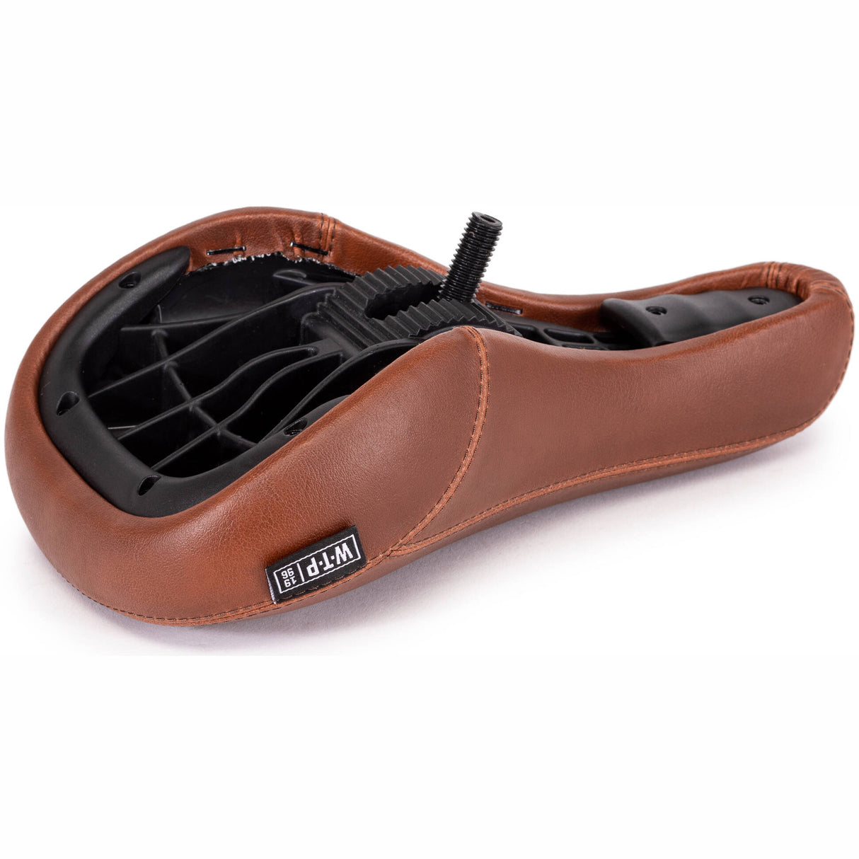 WeThePeople Team Pivotal Fat BMX Seat - Brown Leather