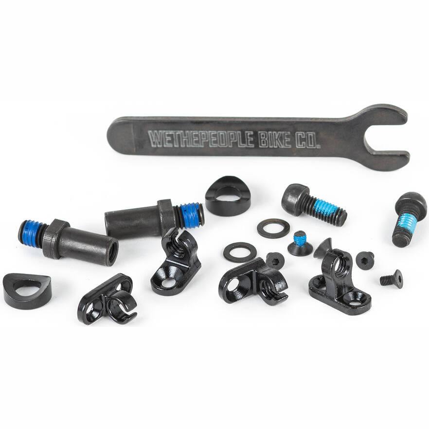 WeThePeople Universal Removable Hardware BMX Brake - Black