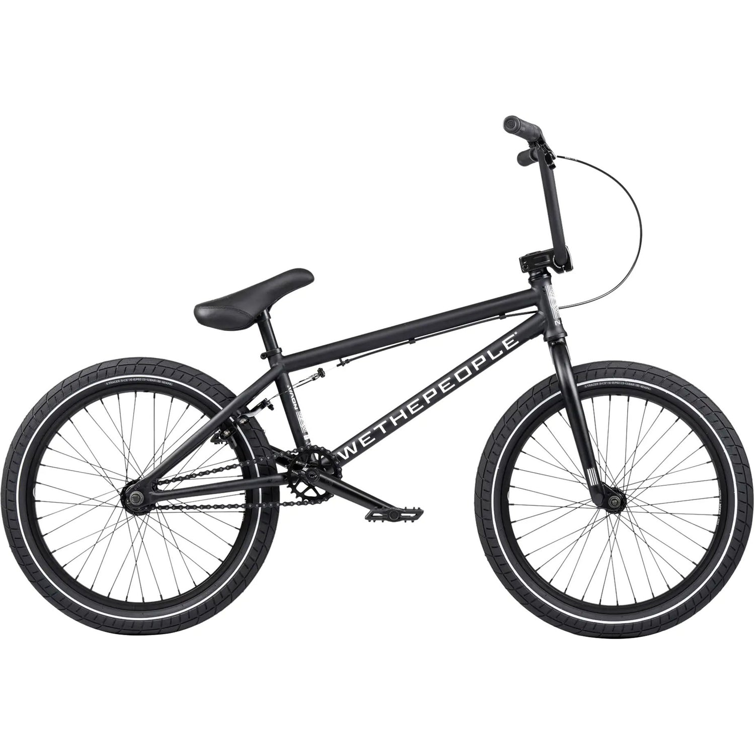 WeThePeople Nova 20.5" Complete Freestyle BMX - Matt Black