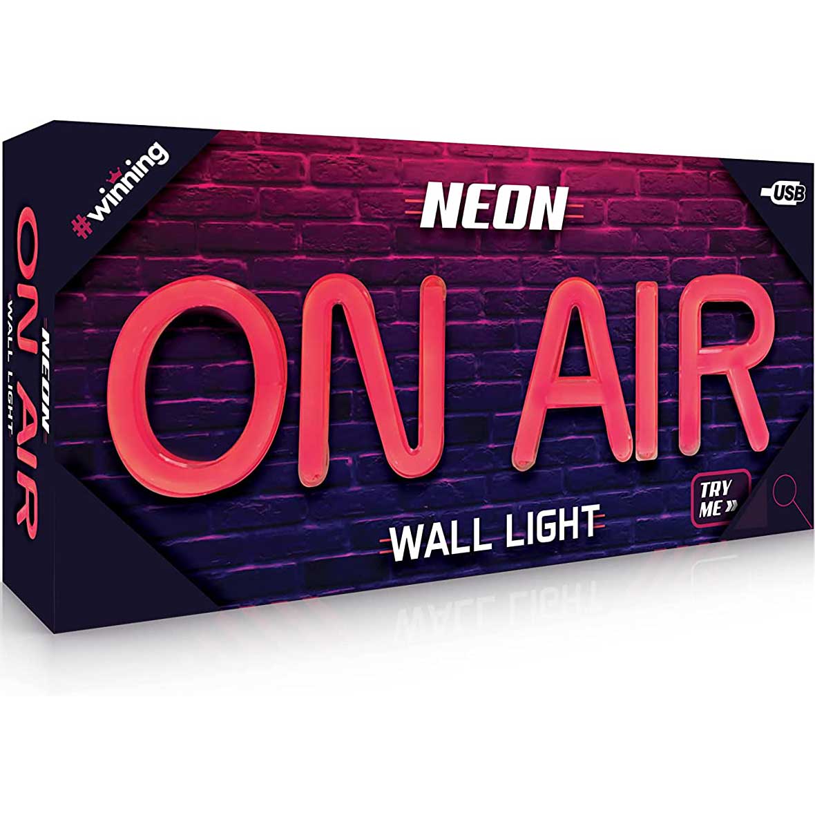 #winning Neon on Air Wall Sign