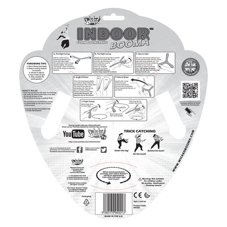 Wicked Indoor Booma Boomerang