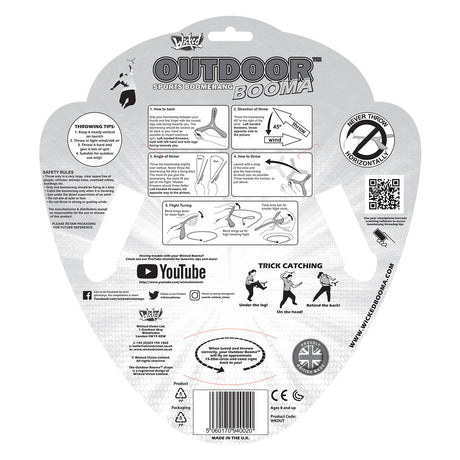 Wicked Outdoor Booma Boomerang