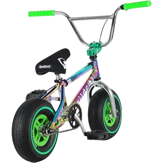 Wildcat 3A Mini BMX (With Brakes) - Royal Green