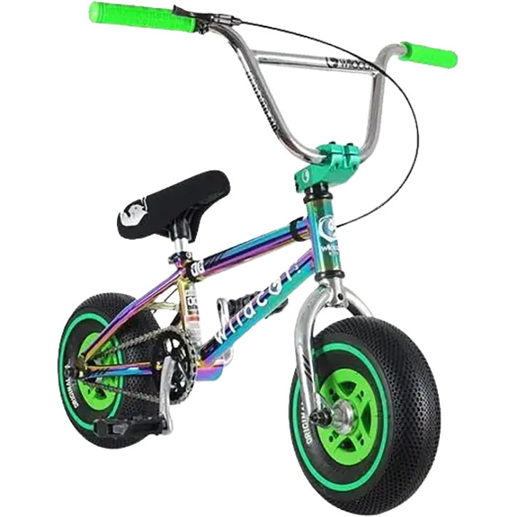 Wildcat 3A Mini BMX (With Brakes) - Royal Green