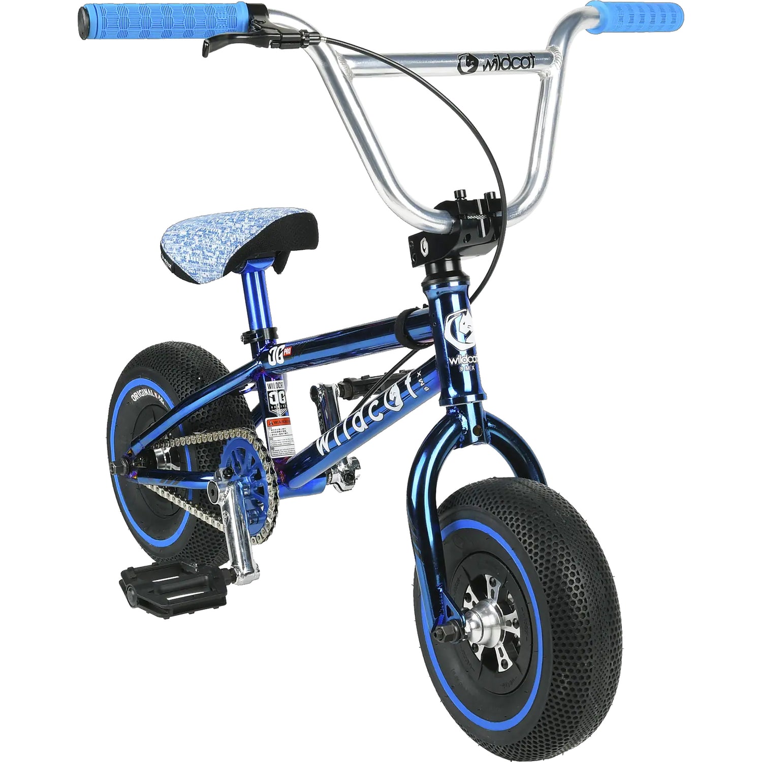 Wildcat 3C Mini BMX (With Brakes) - Joker Blue