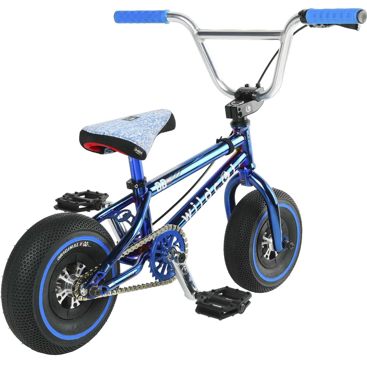 Wildcat 3C Mini BMX (With Brakes) - Joker Blue