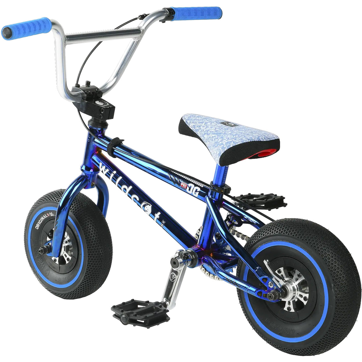 Wildcat 3C Mini BMX (With Brakes) - Joker Blue