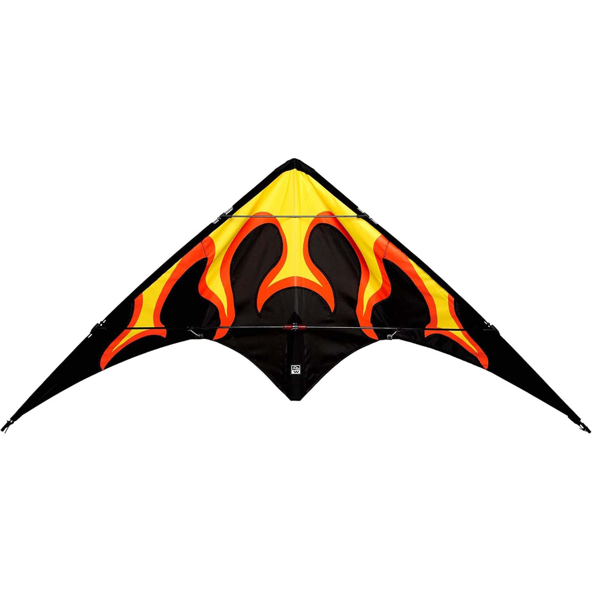 Wolkensturmer Delta Two-Lined Traditional Stunt Kite - Flame