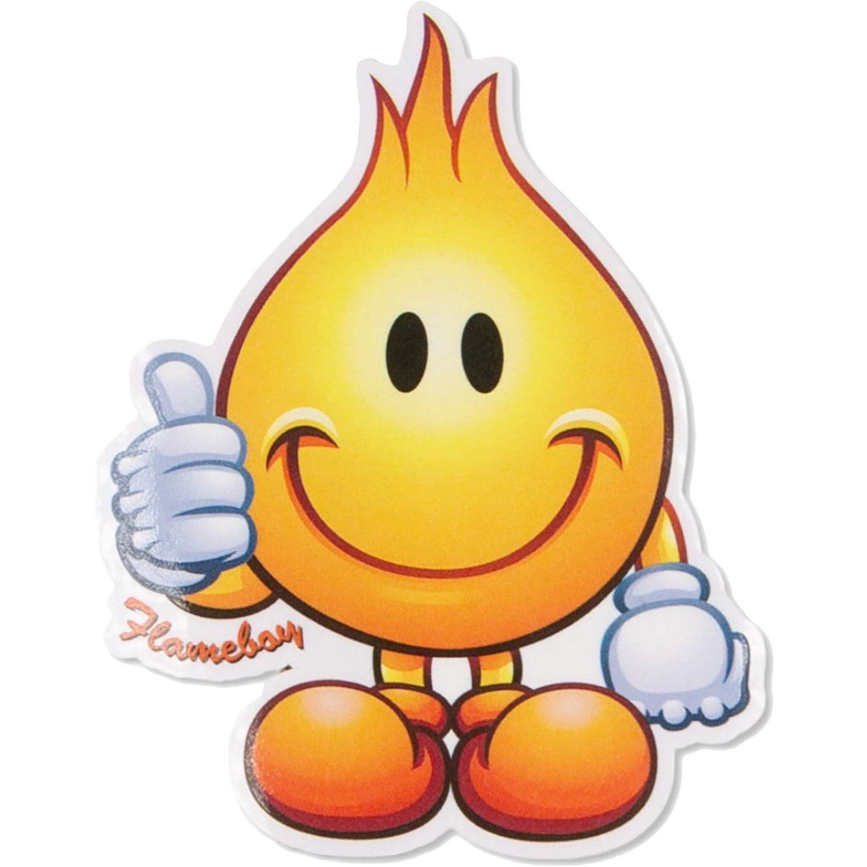 World Industries Flameboy Skateboard Sticker