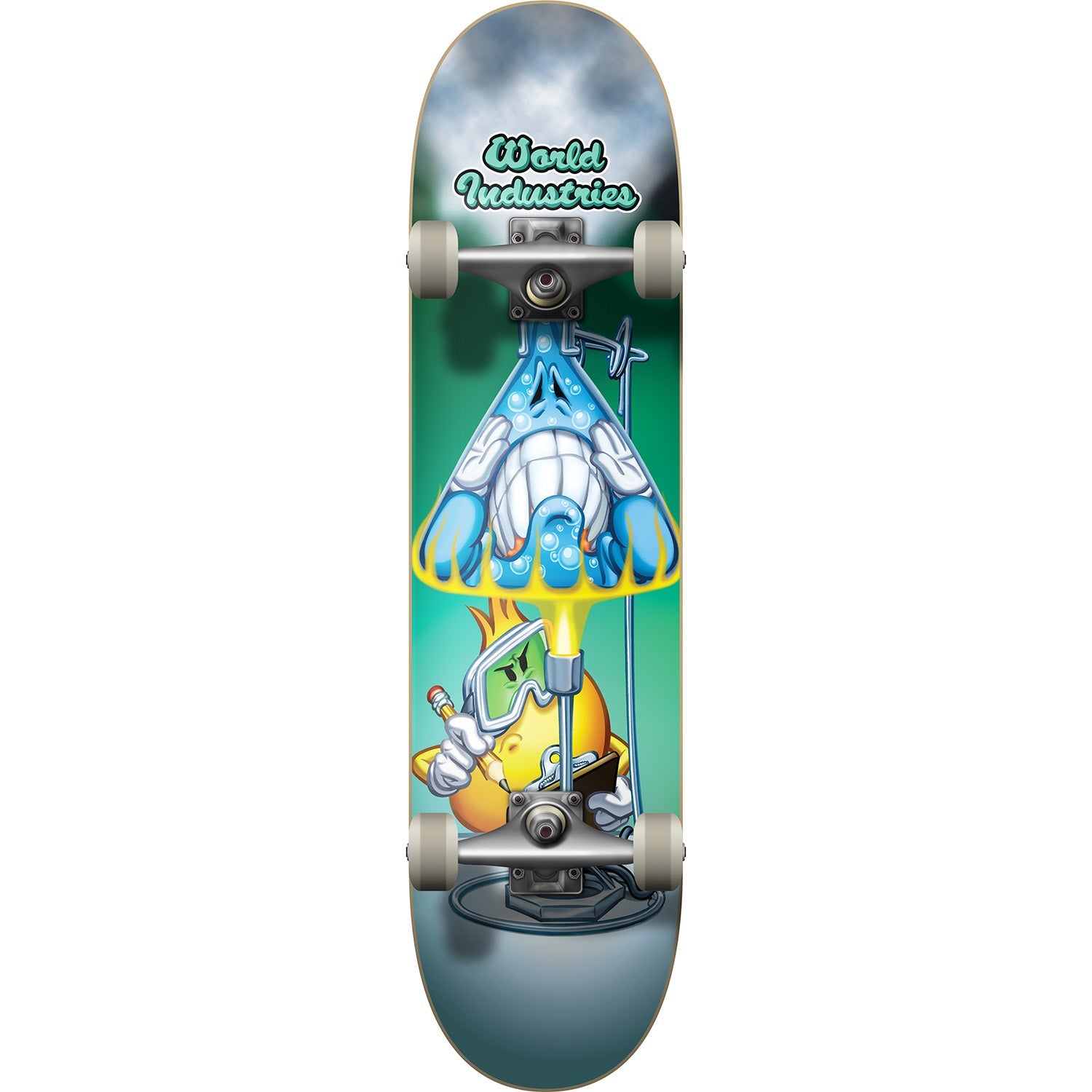 World Industries Madd Scientist Complete Skateboard - Multi 7.5"