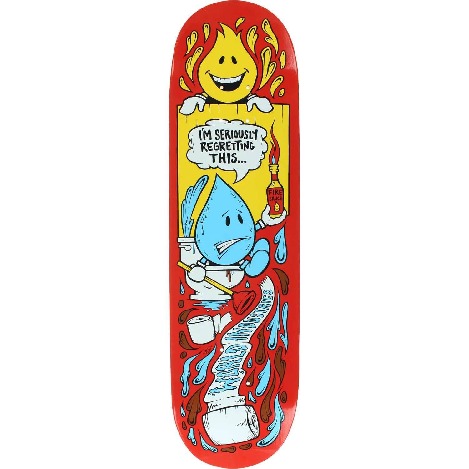World Industries Bathroom Skateboard Deck 8.25''