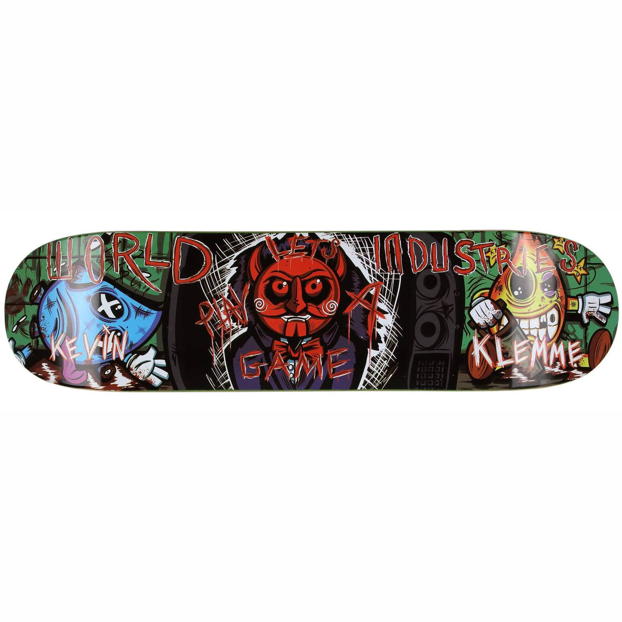 World Industries Game Jigsaw Skateboard Deck 8.25''