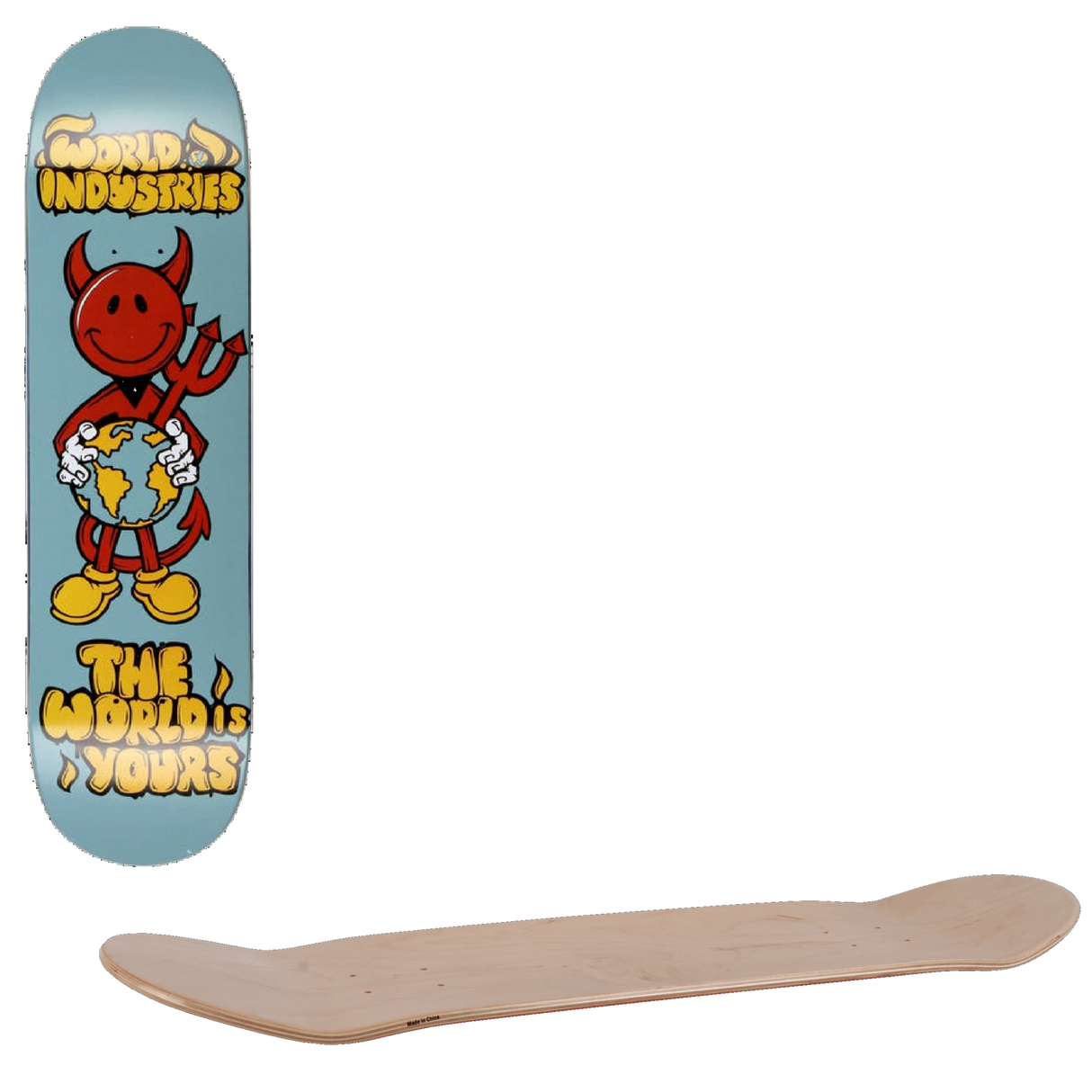 World Industries World is Yours Skateboard Deck 8.25''