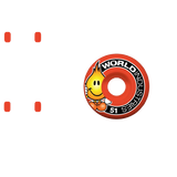 World Industries Flameboy Skateboard Wheels 51mm