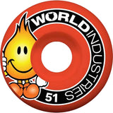 World Industries Flameboy Skateboard Wheels 51mm