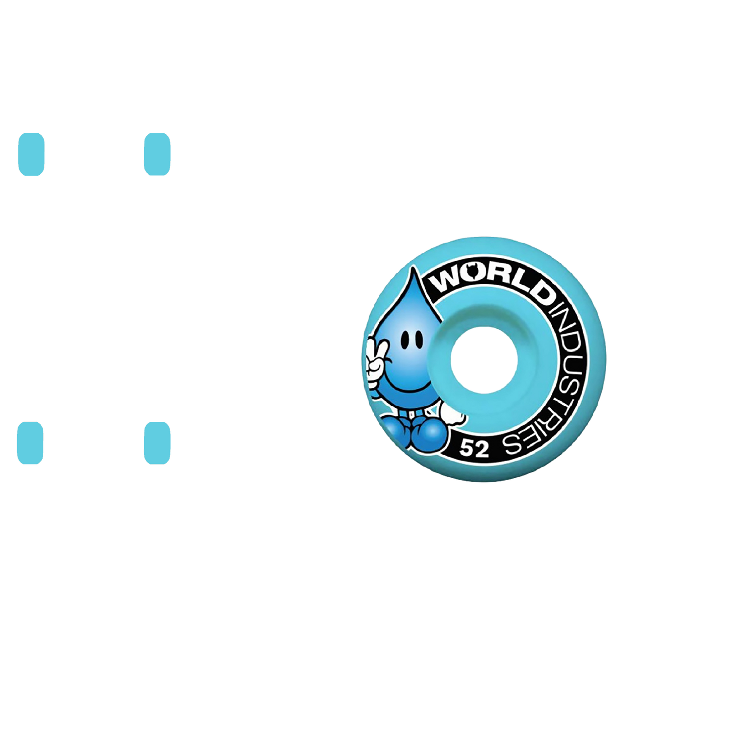 World Industries Wet Willy Skateboard Wheels 54mm