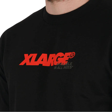 X-Large All Sizes T Shirt - Black