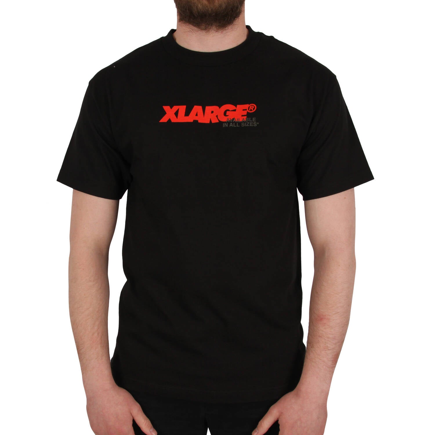 X-Large All Sizes T-Shirt - Black SML