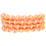 Xtenex X300 Original Laces - Neon Orange/Silver