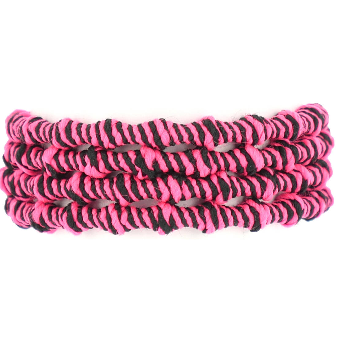 Xtenex X300 Original Laces - Neon Pink/Black