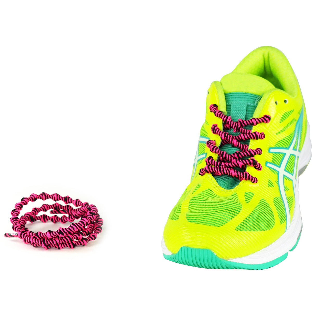 Xtenex X300 Original Laces - Neon Pink/Black