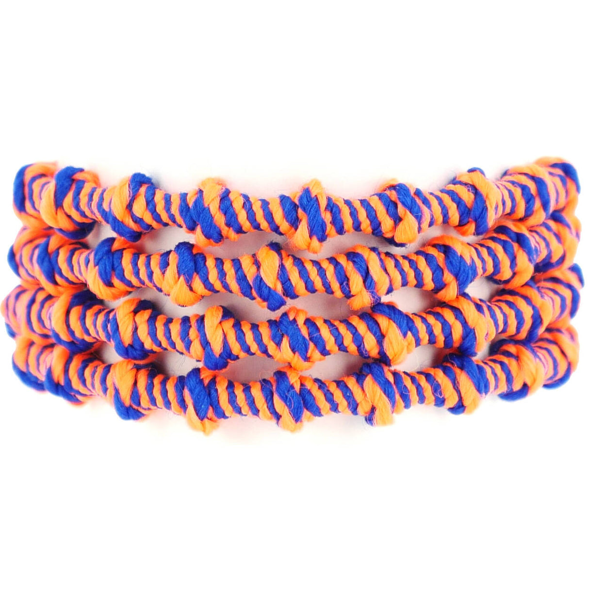 Xtenex X300 Original Laces - Neon Orange/Blue Royal