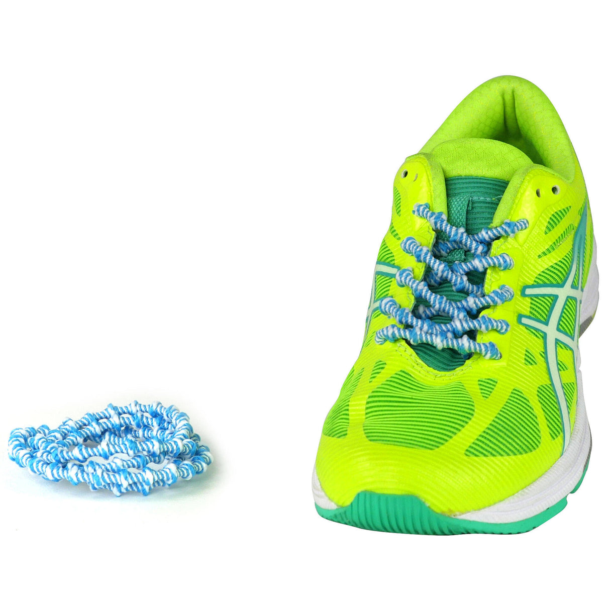 Xtenex X300 Original Laces - Turquoise/White