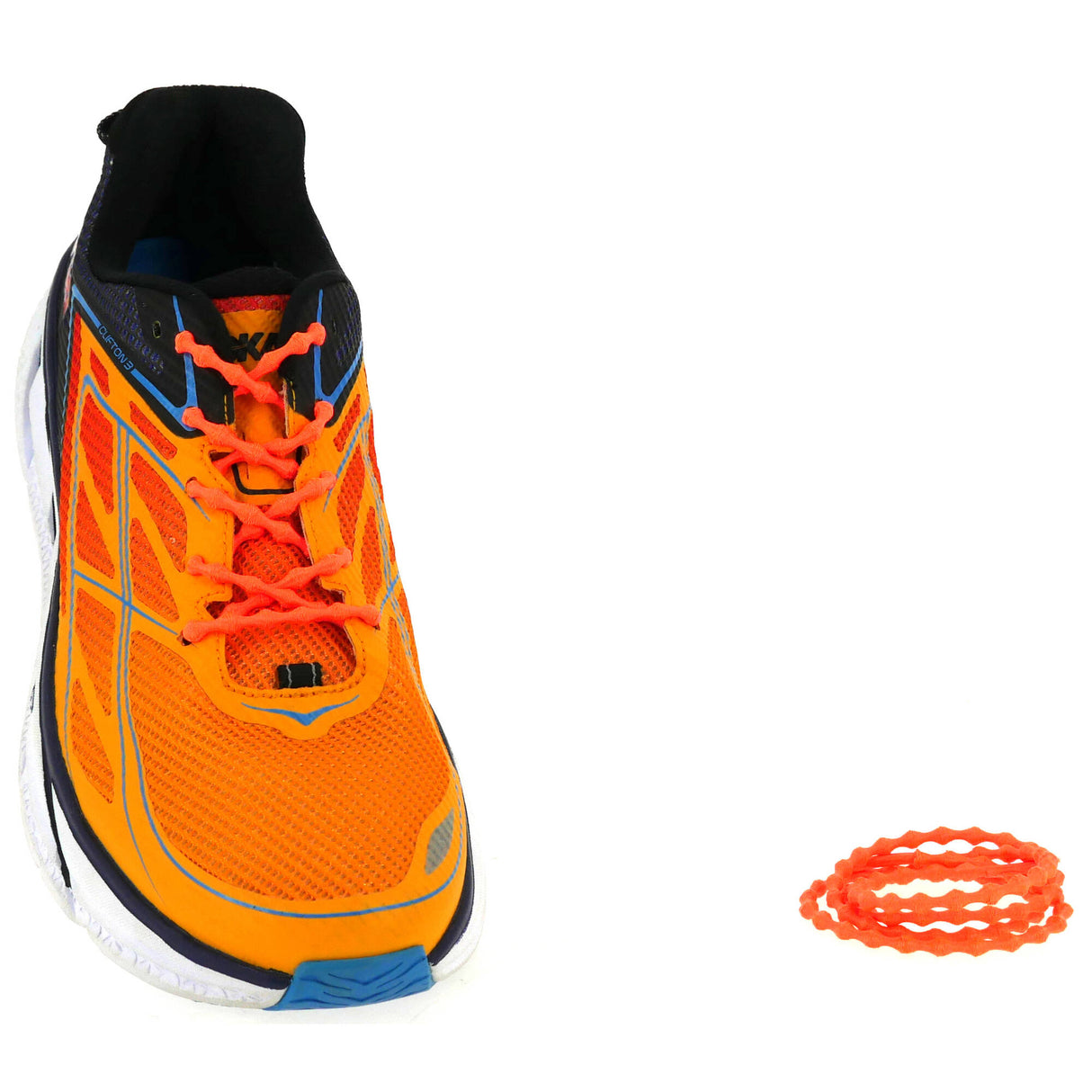 Xtenex XH200 Hybrid Laces - Neon Orange