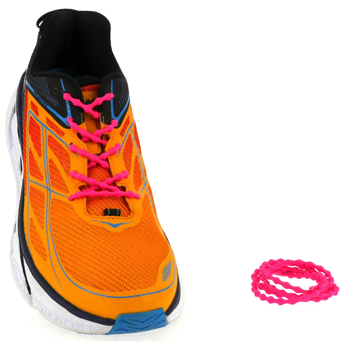 Xtenex XH200 Hybrid Laces - Neon Pink