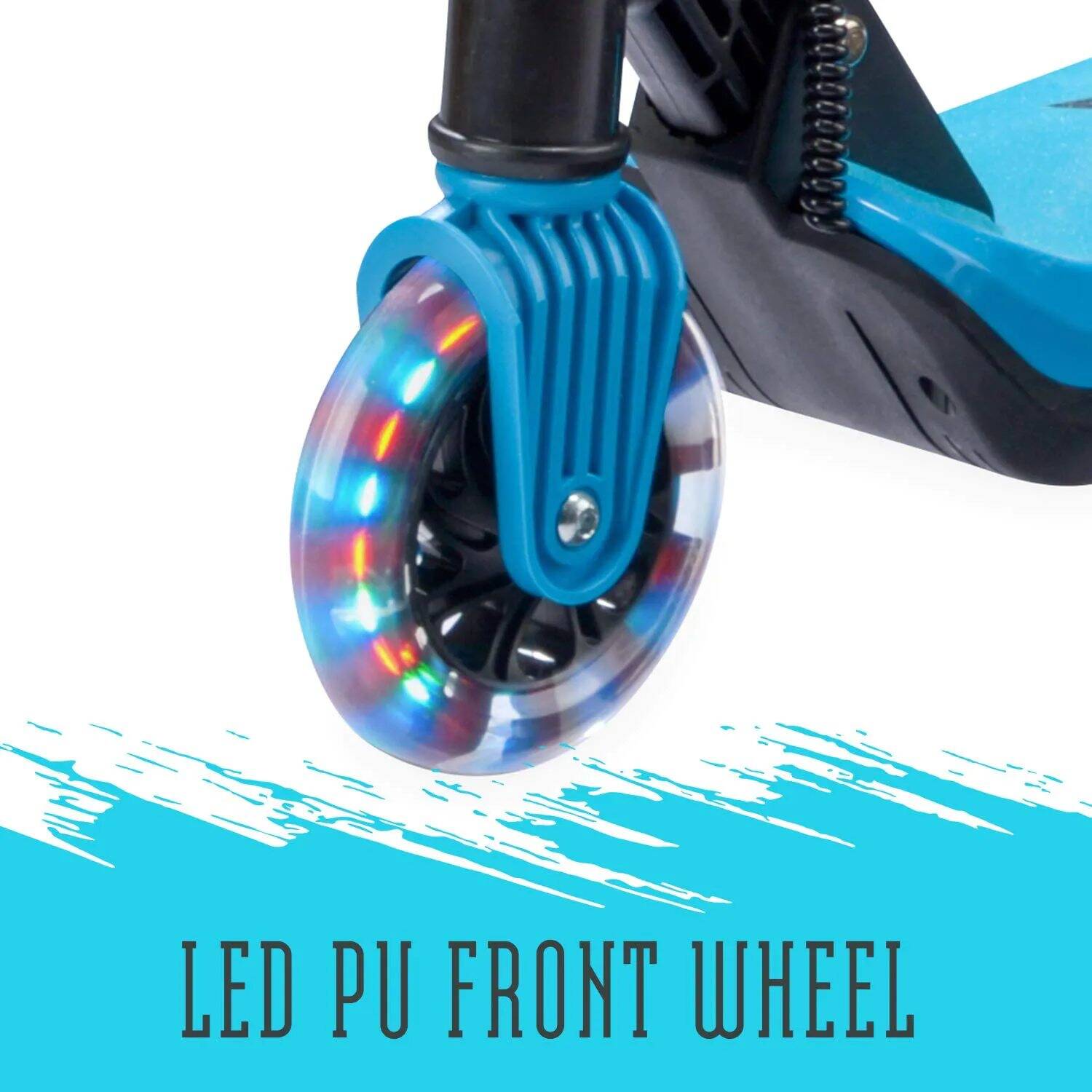 Xootz Elements Electric Scooter - Black/Blue