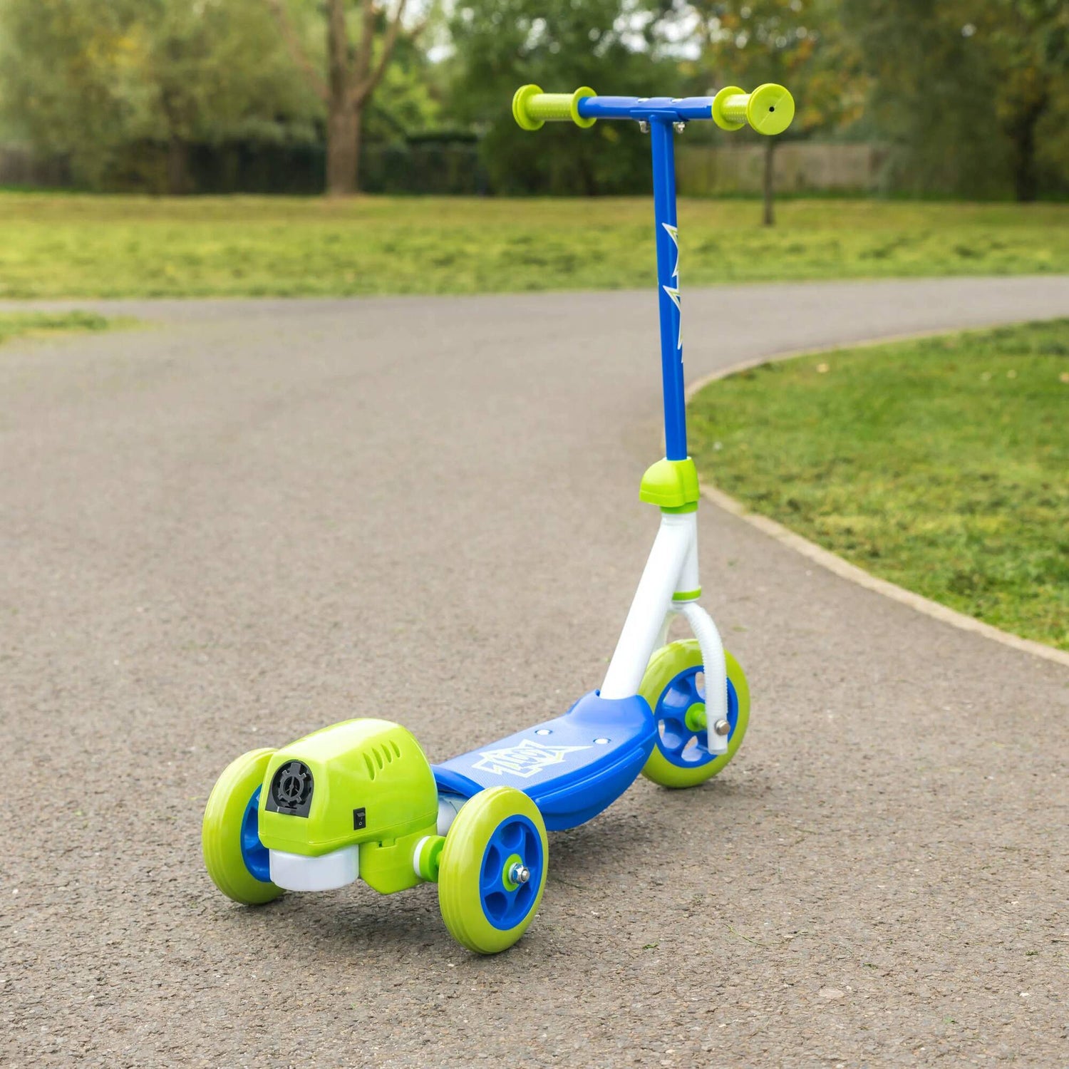 Xootz Bubble Scooter - Blue/Green