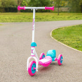 Xootz Bubble Scooter - Pink/White