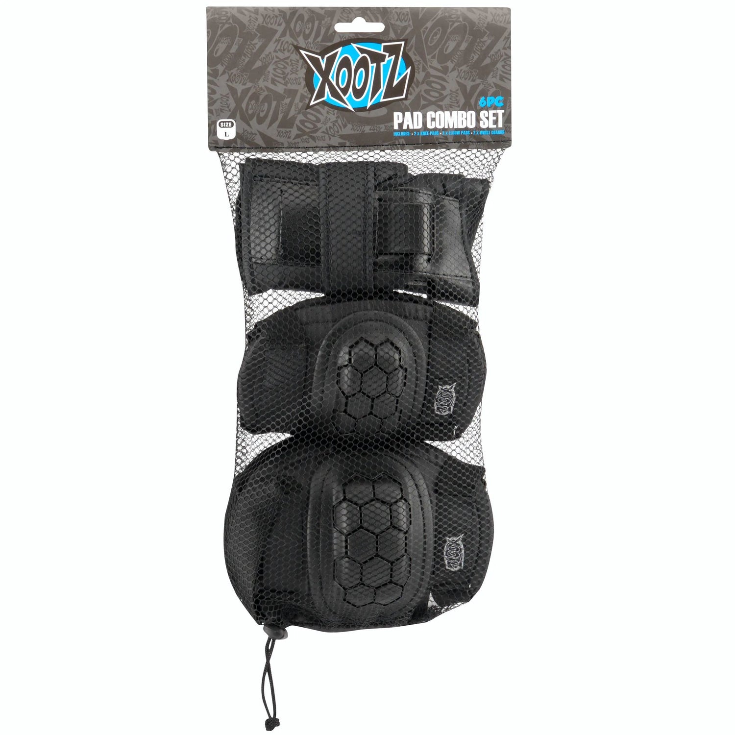 Xootz Kids Pad Set - Black
