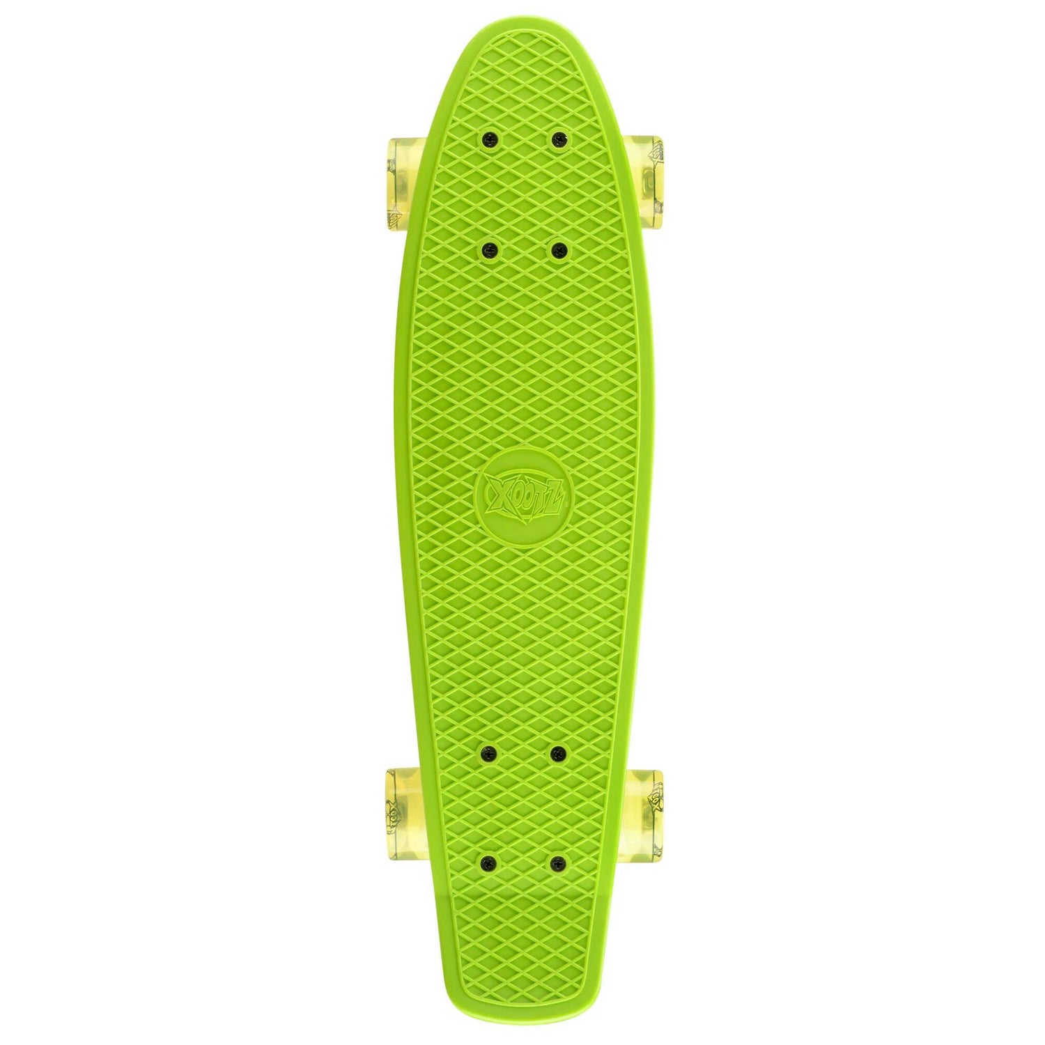 Xootz PP LED Complete Cruiser Skateboard 22'' - Green